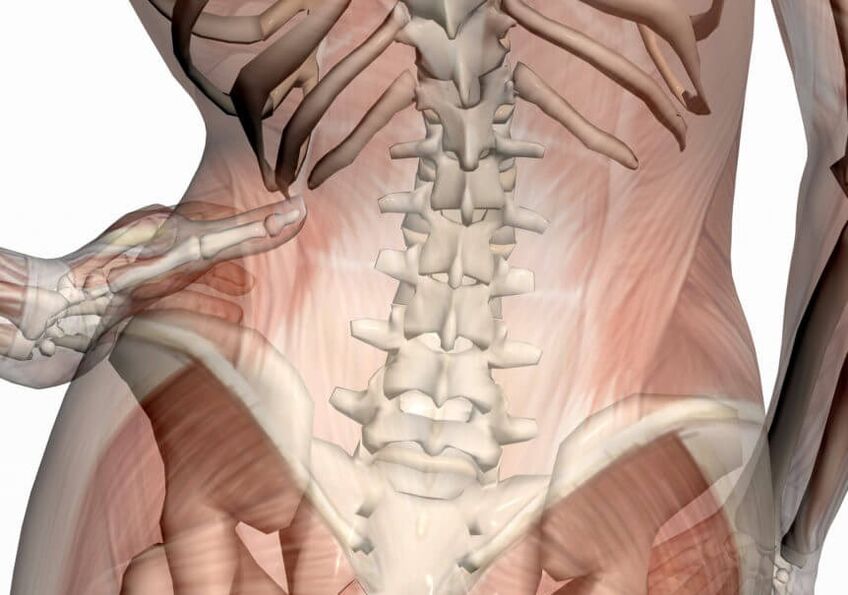 durere în coloana lombară