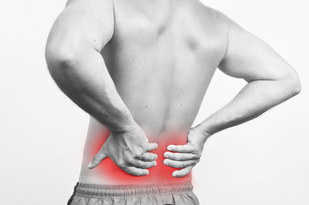 dureri de spate în regiunea lombară